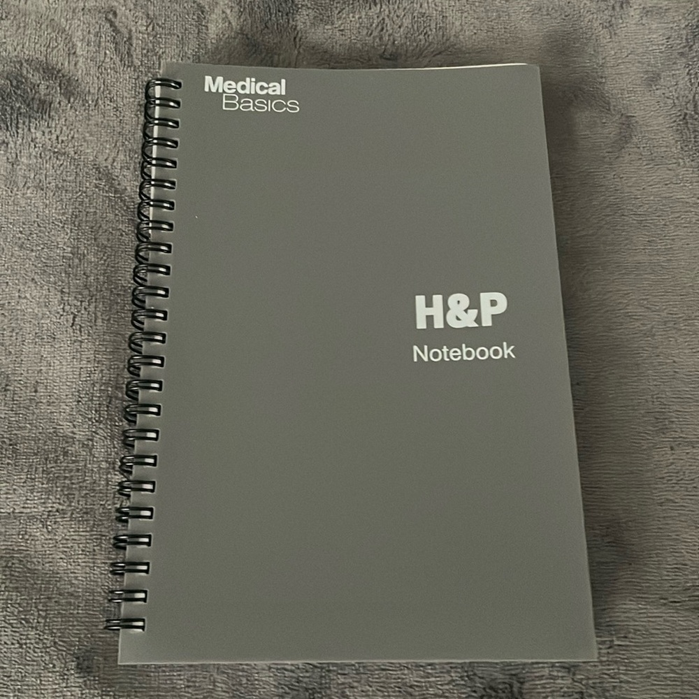 H&P note book